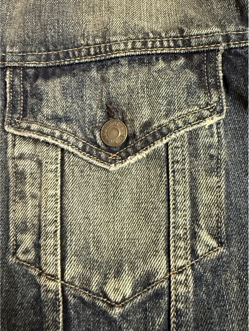 Polo Ralph Lauren Denim & Supply Icon Trucker Jacket Men's XXL Blue Jean Denim